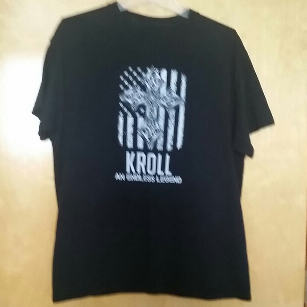 Men's black Kroll ss tee sz M